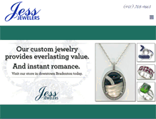 Tablet Screenshot of jessjewelers.com